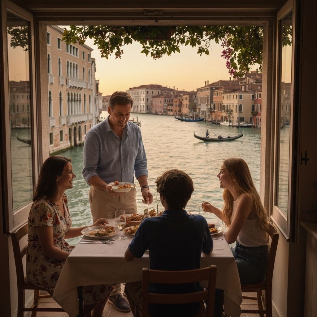 Marco's dining space