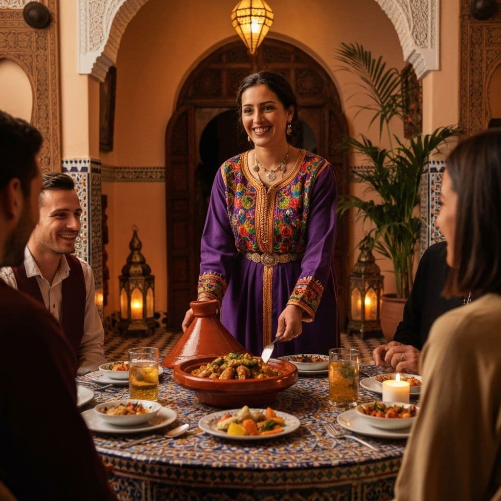 Amina's dining space